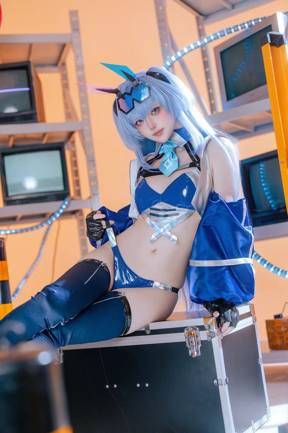 屿鱼 - No.082 碧蓝航线 花园赛车服 [82P-792MB] tg@simisebaisi 【丝足阁】008.webp